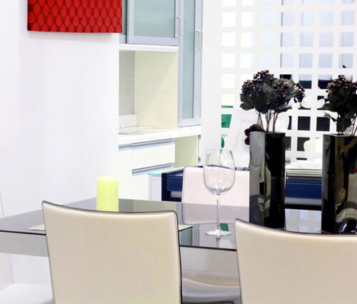 ダイニングセット　ガラステーブル